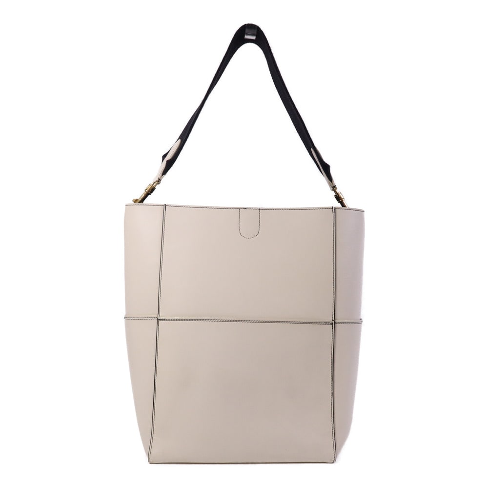 Celine Sangle Bucket Tote White - 2