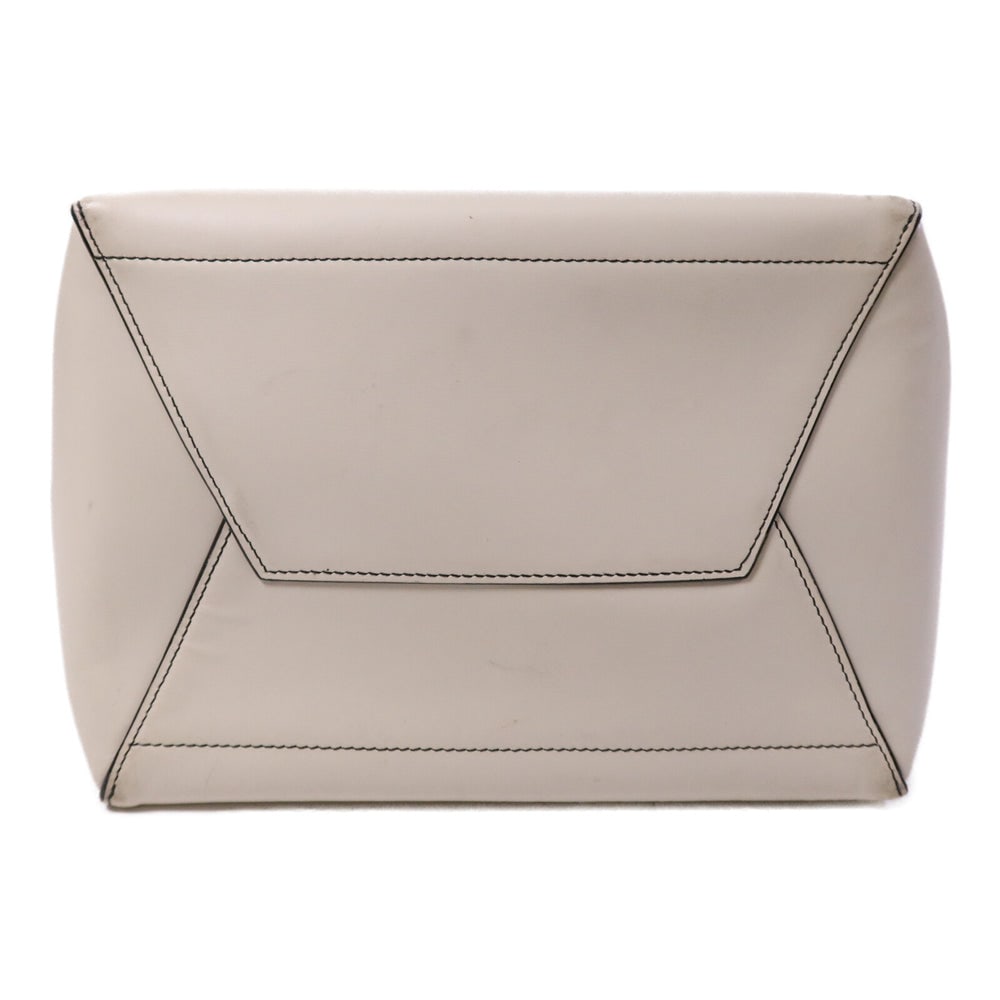 Celine Sangle Bucket Tote White - 4