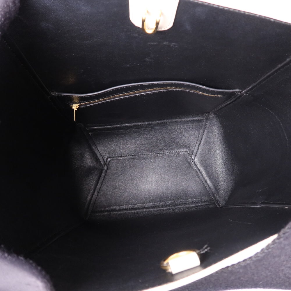 Celine Sangle Bucket Tote White - 5