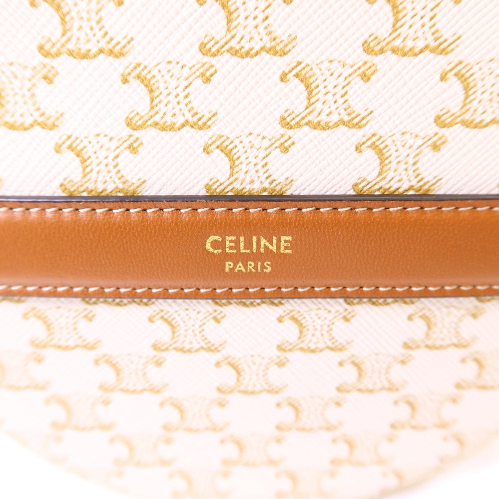 Celine Triomphe Round Shoulder Bag - 7