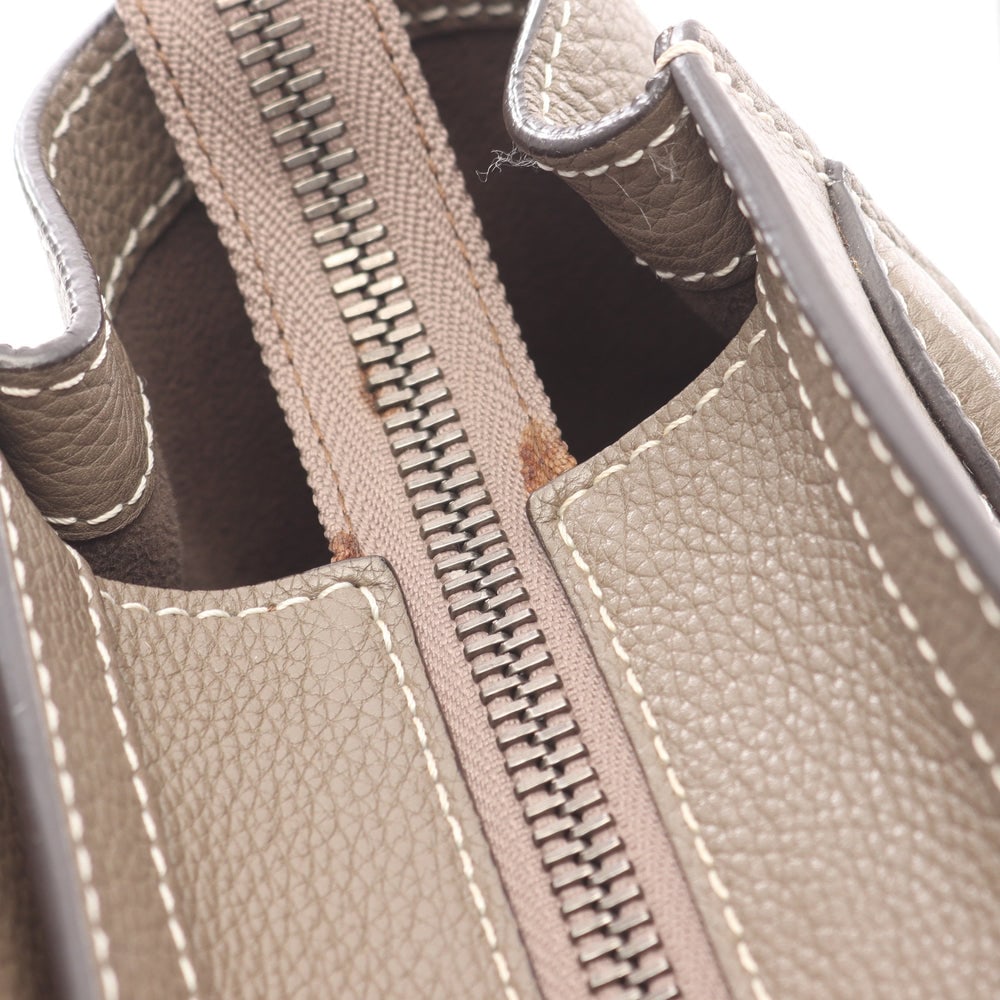 Celine Luggage Micro Shopper Gray - 8
