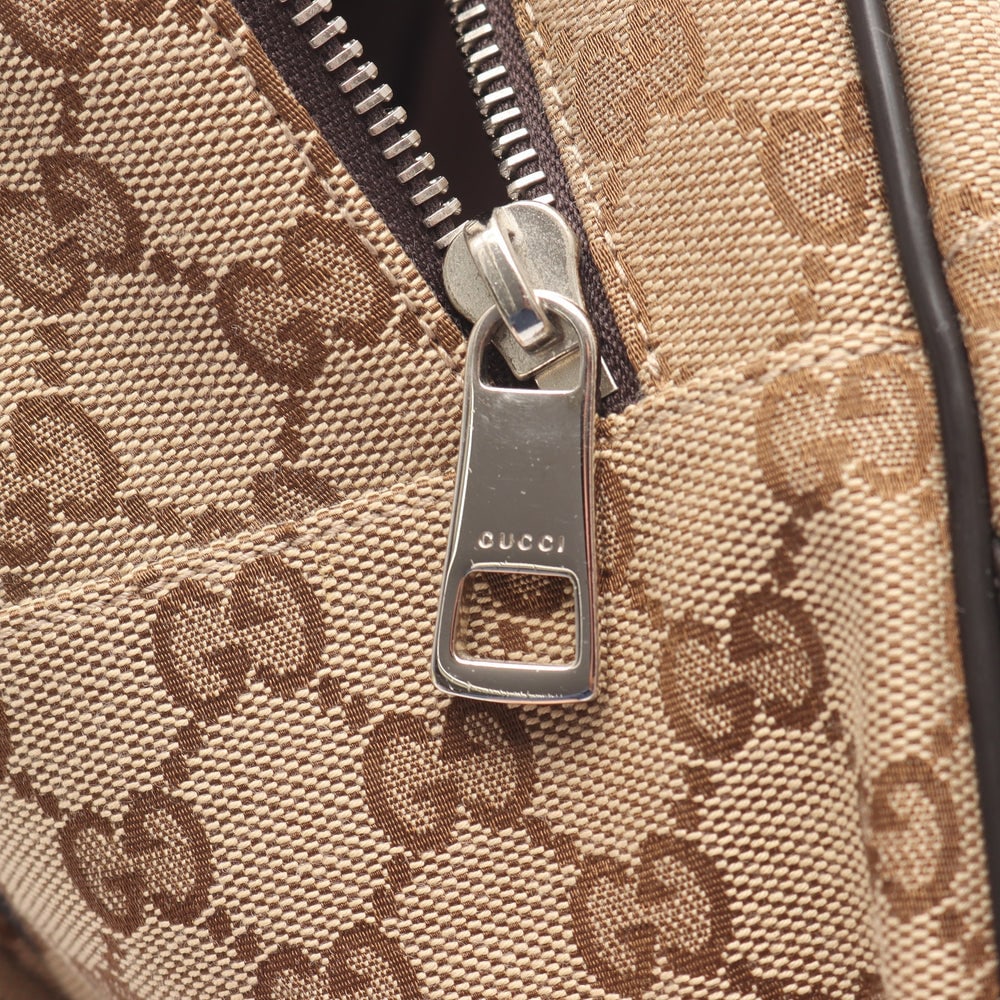 Gucci GG Canvas Backpack Beige Brown - 6