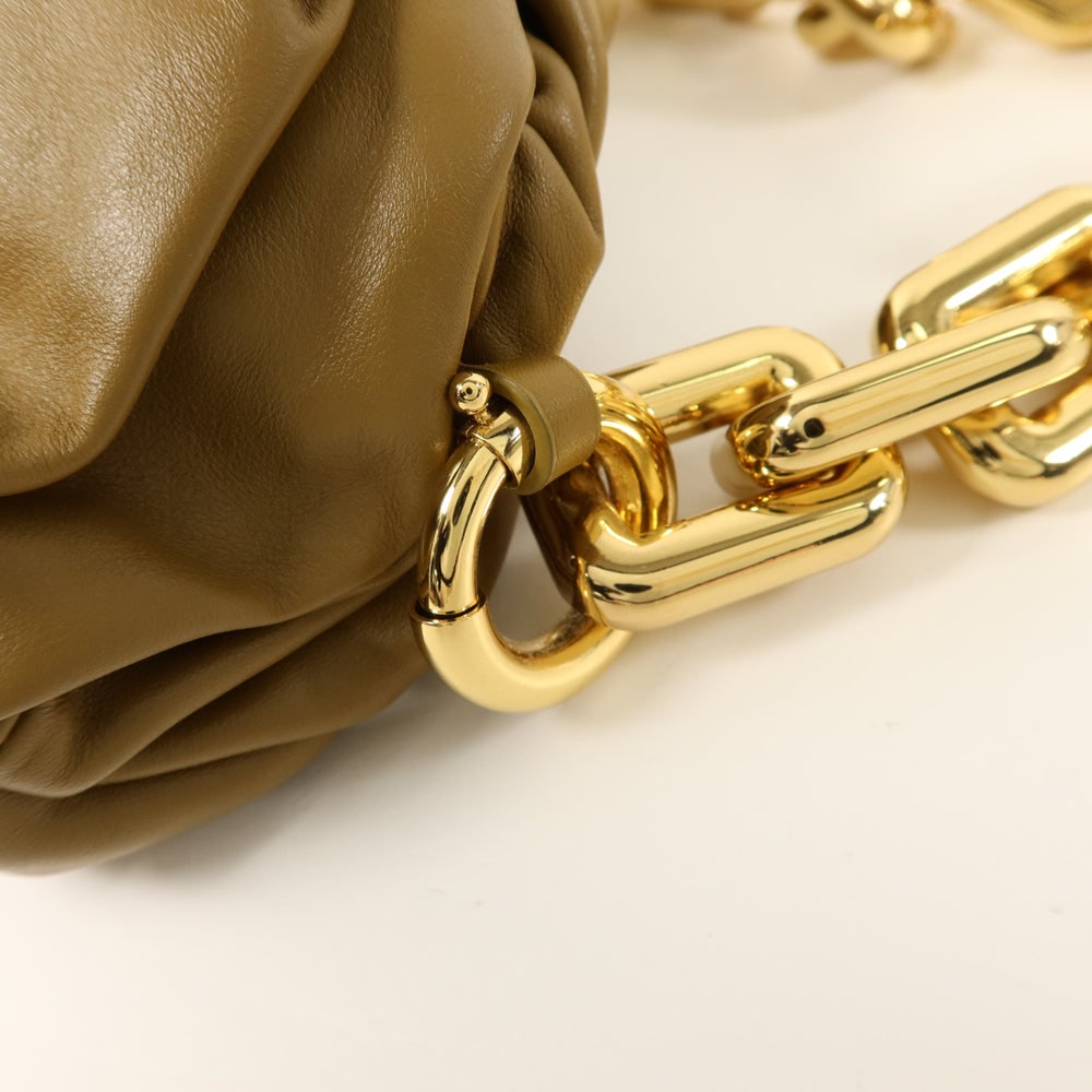 Bottega Chain Pouch Brown - 11