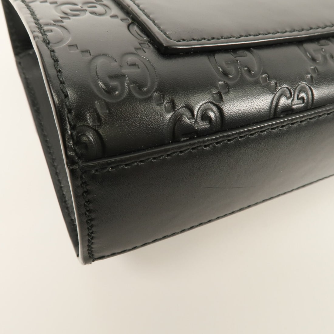 Gucci Padlock Chain Shoulder Black - 12