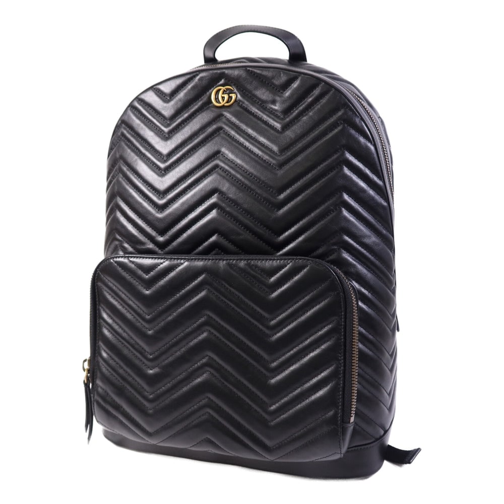 Gucci Lambskin Backpack Black - 3