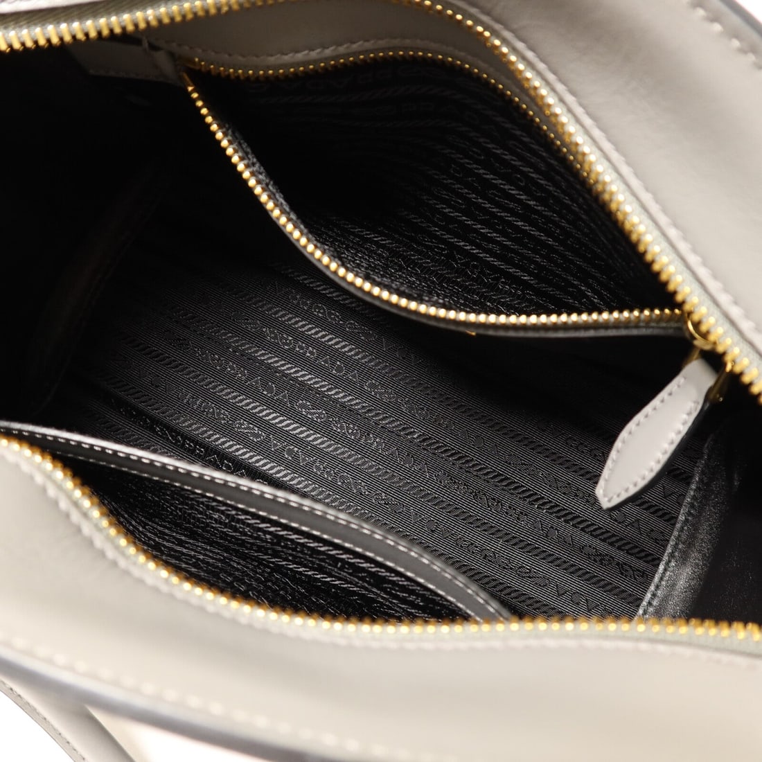 Prada Borsa A Mano Grey - 5