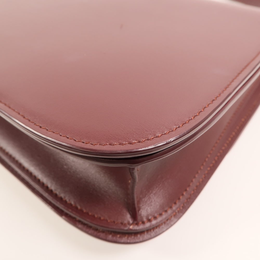 Celine Classic Box Shoulder Bag Red - 12
