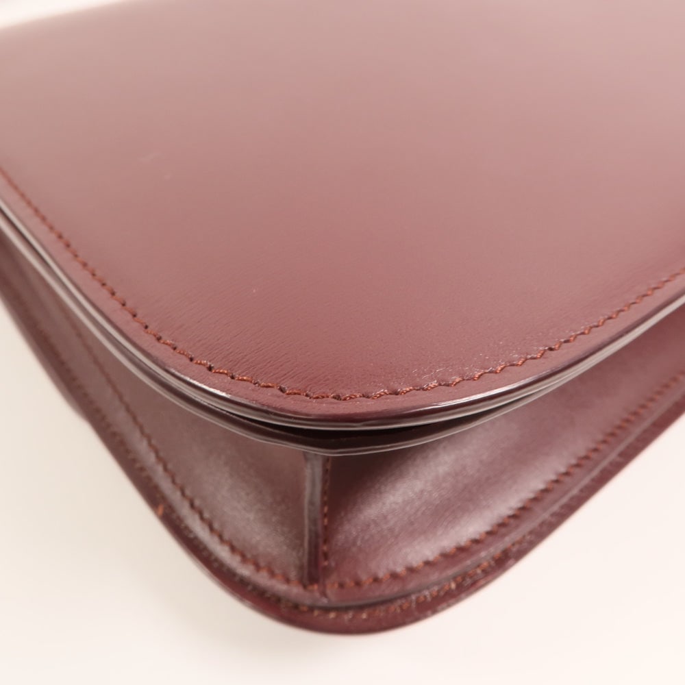 Celine Classic Box Shoulder Bag Red - 13