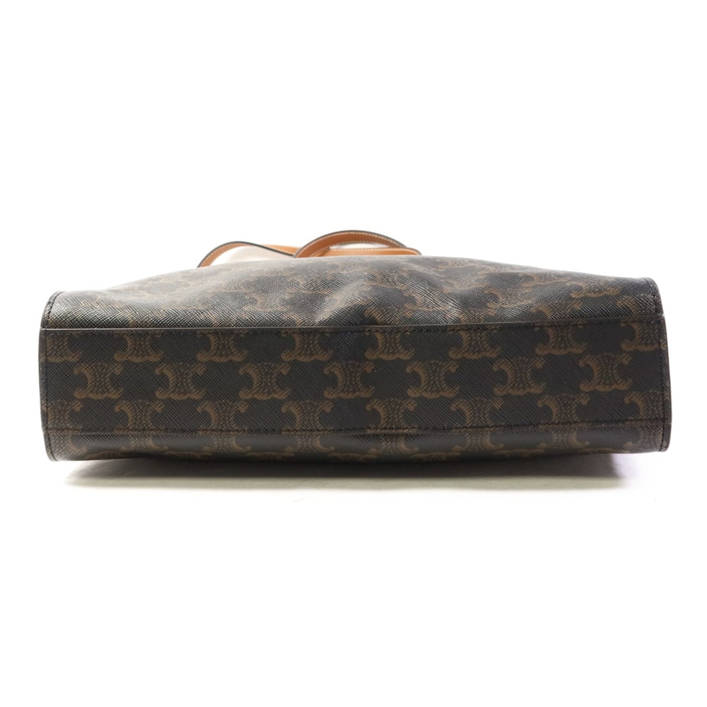 Celine Triomphe Cabas 2-Way Brown - 4