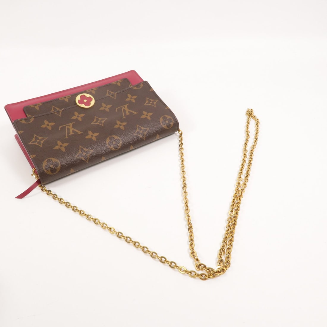 LV Portefeuille Flore Chain - 7