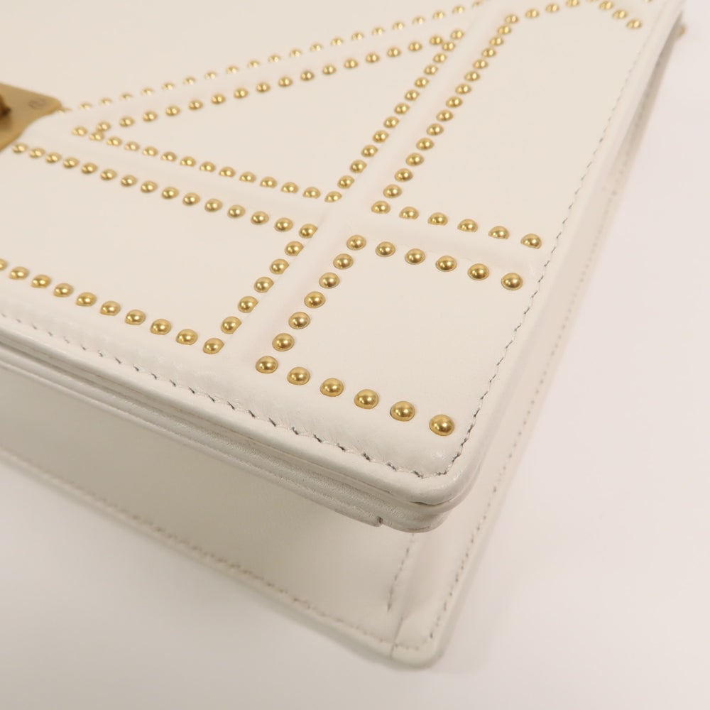 Dior Chain Shoulder White - 13