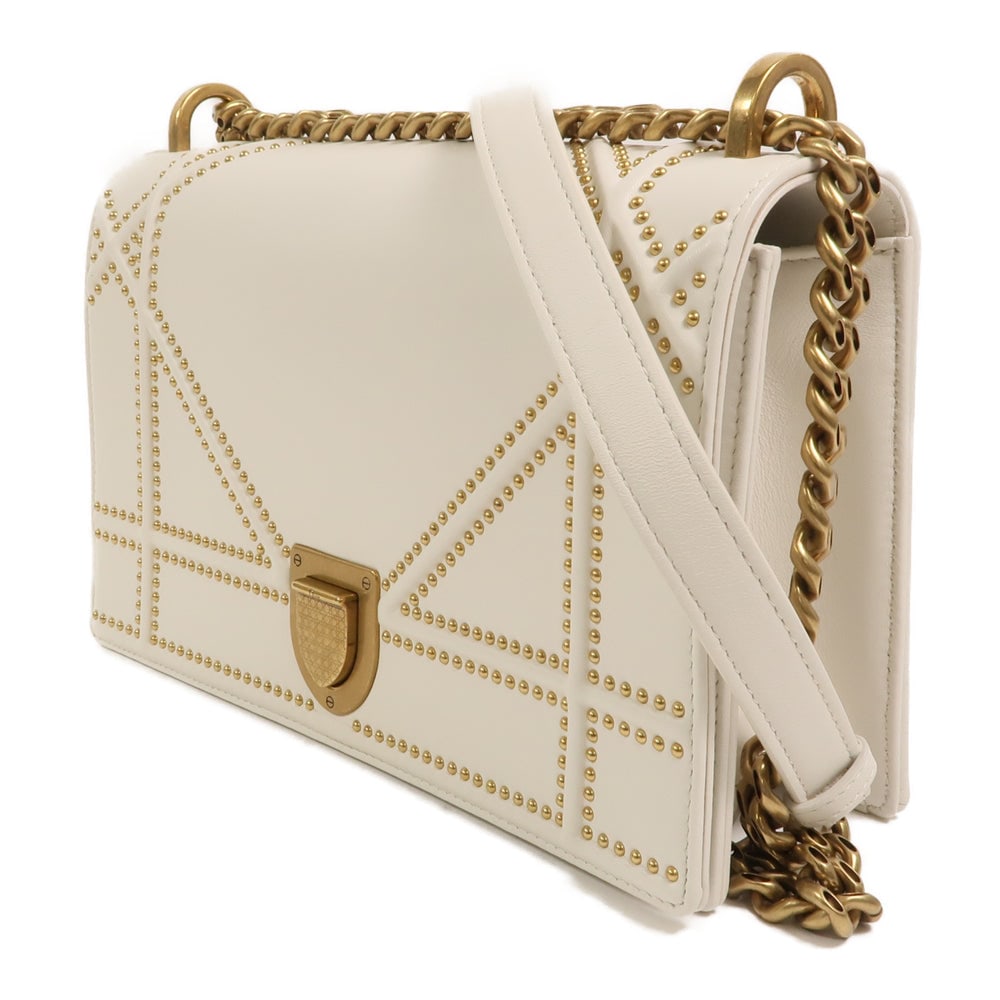Dior Chain Shoulder White - 3