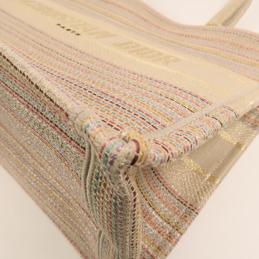 Dior Book Tote Medium Beige - 12