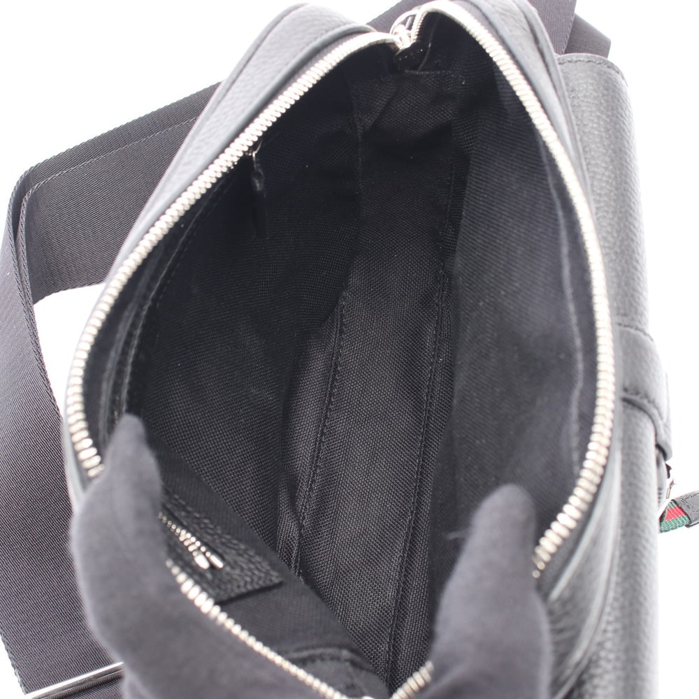 Gucci Web Stripe Shoulder Black - 3