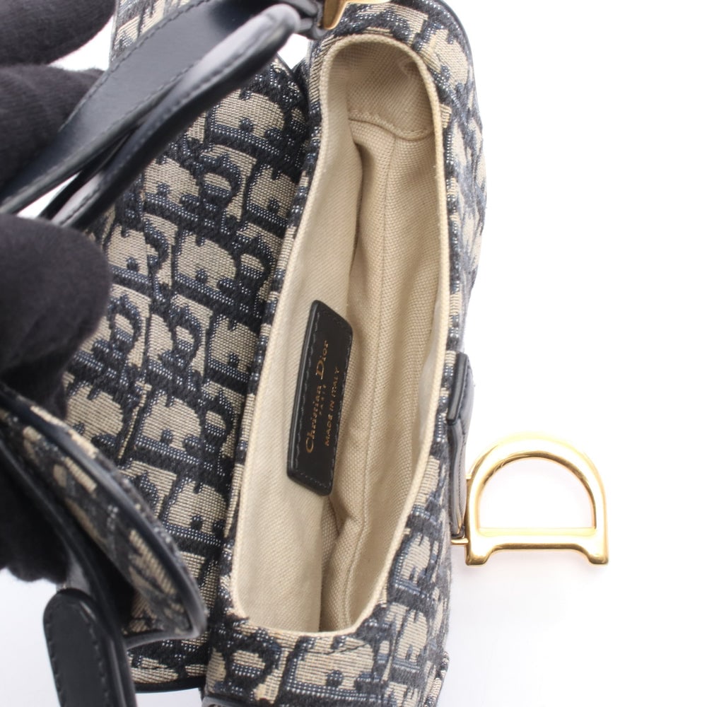Dior Saddle Oblique Handbag - 3