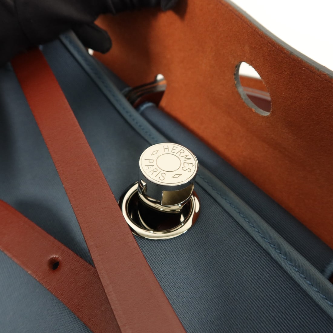 Hermes Herbag PM Bleu Tempete - 10