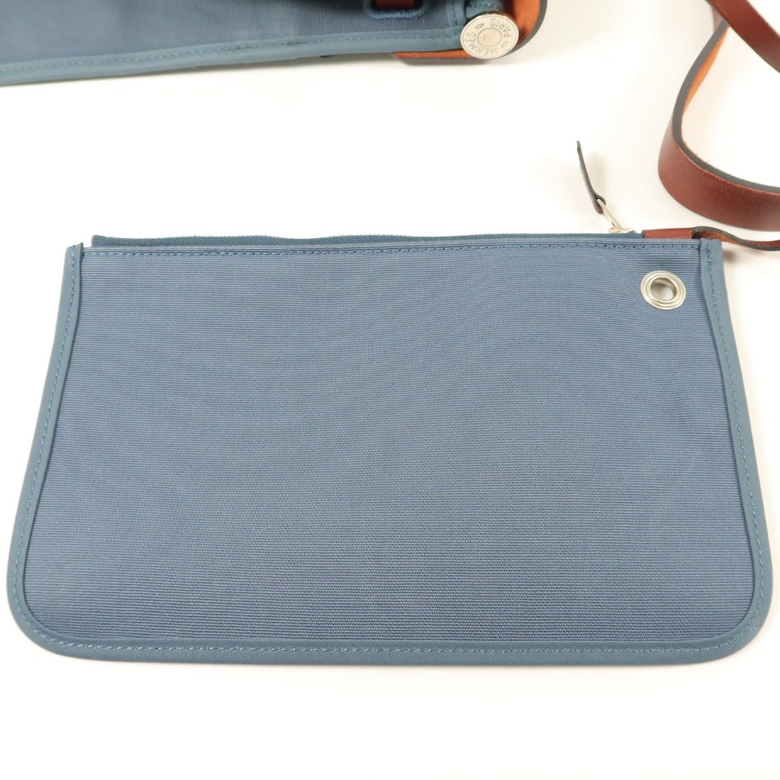 Hermes Herbag PM Bleu Tempete - 12