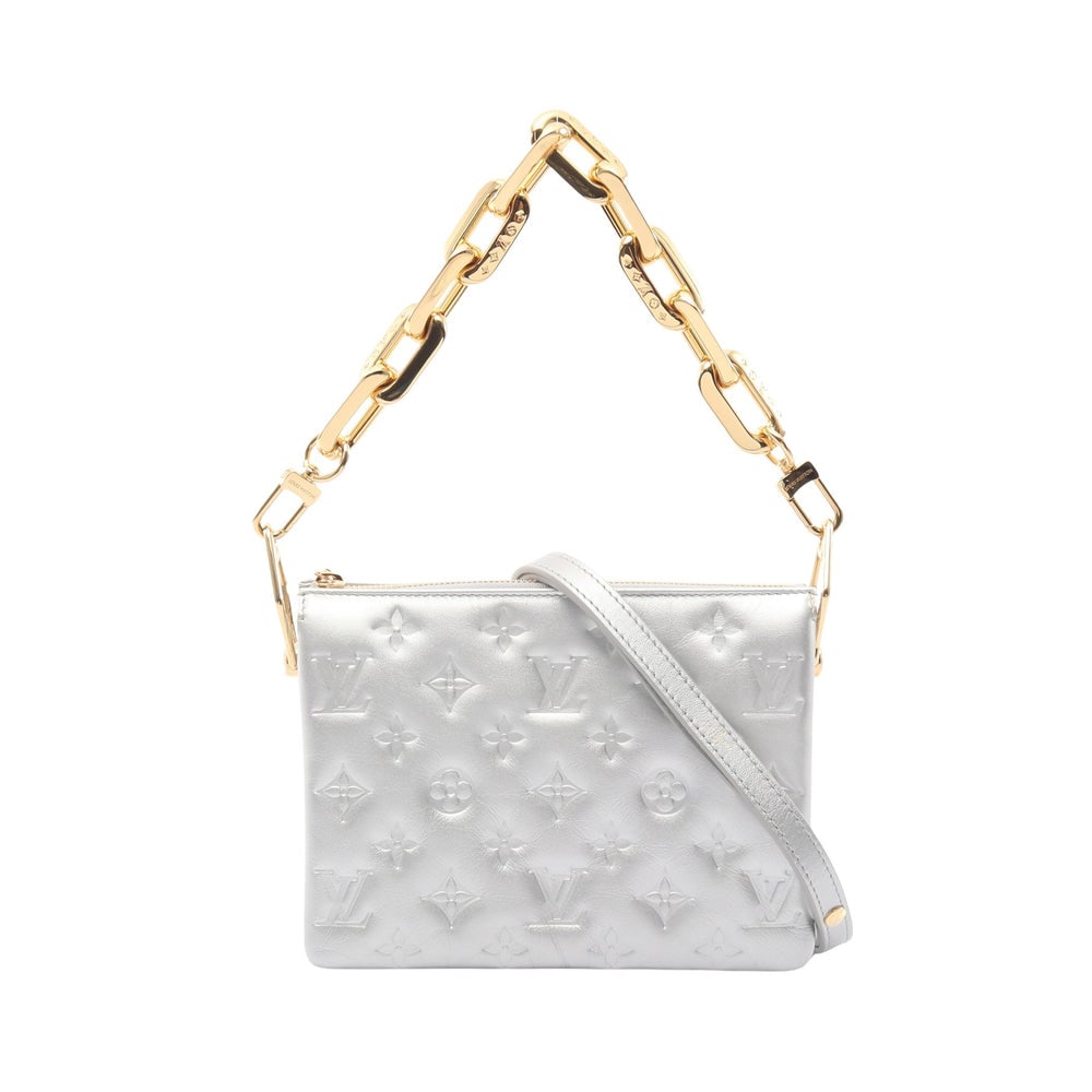 LV Coussin BB Silver