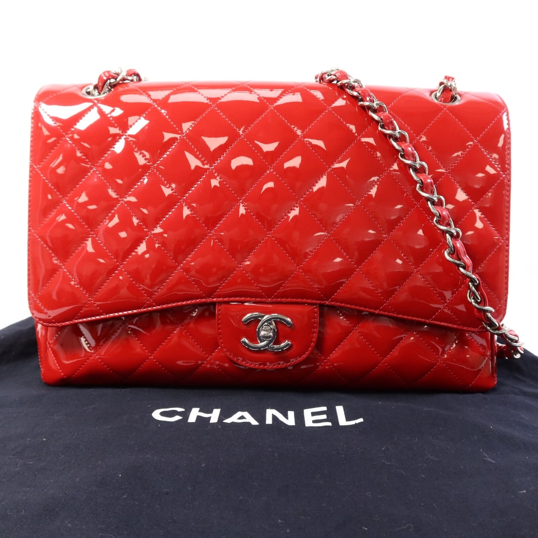 Chanel Maxi Classic Chain Bag - 10