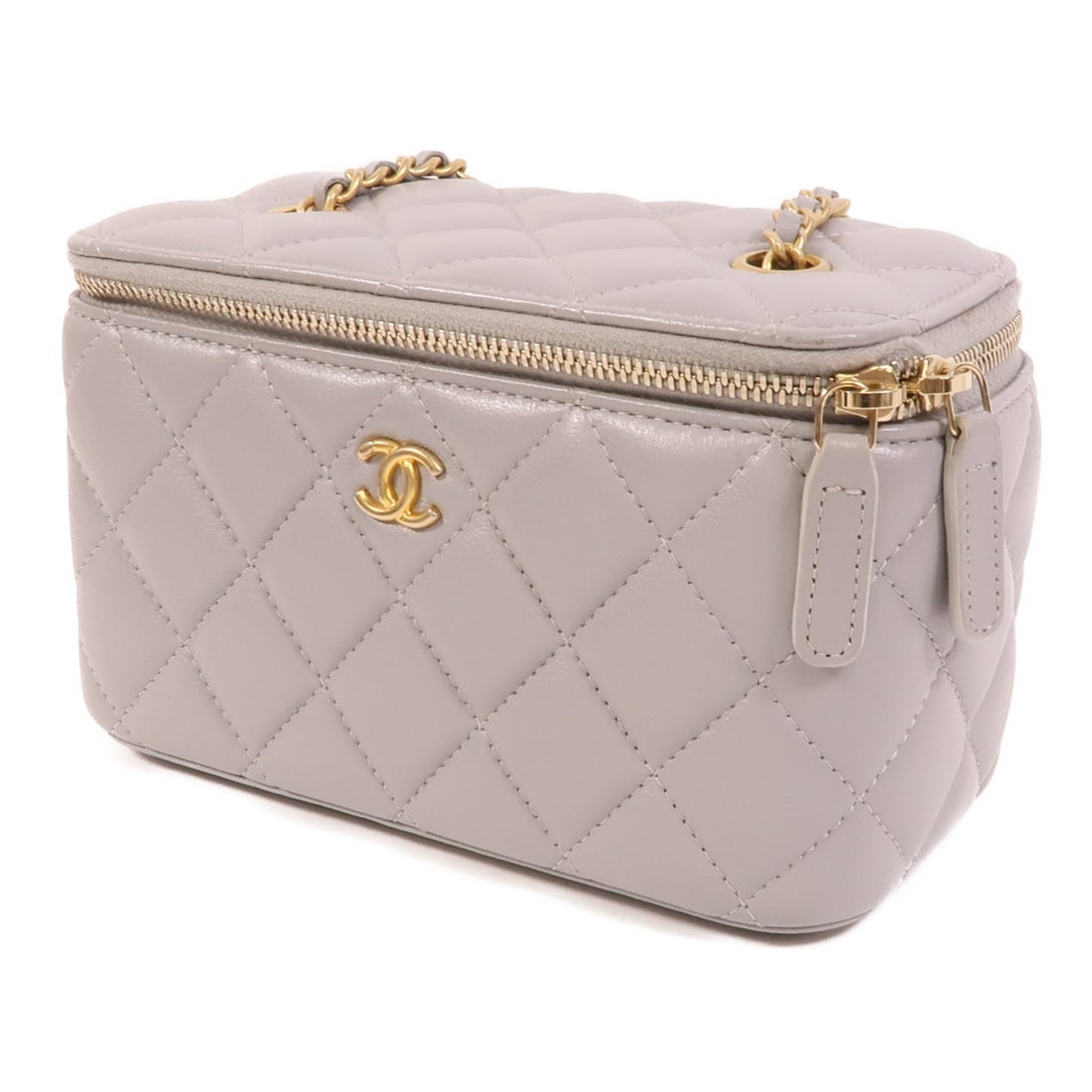 Chanel Vanity Case Gold Ball - 3