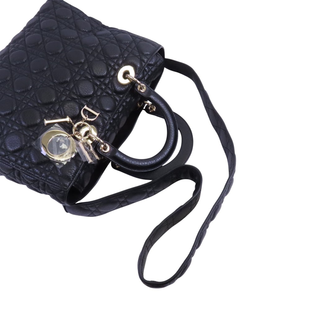 Dior Lady Dior Large Black - 8