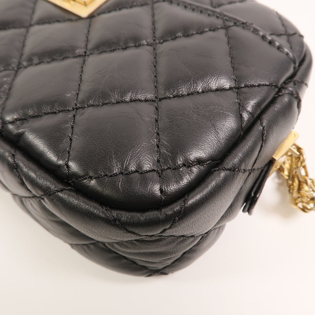 Chanel 2.55 Camera Bag Black - 12