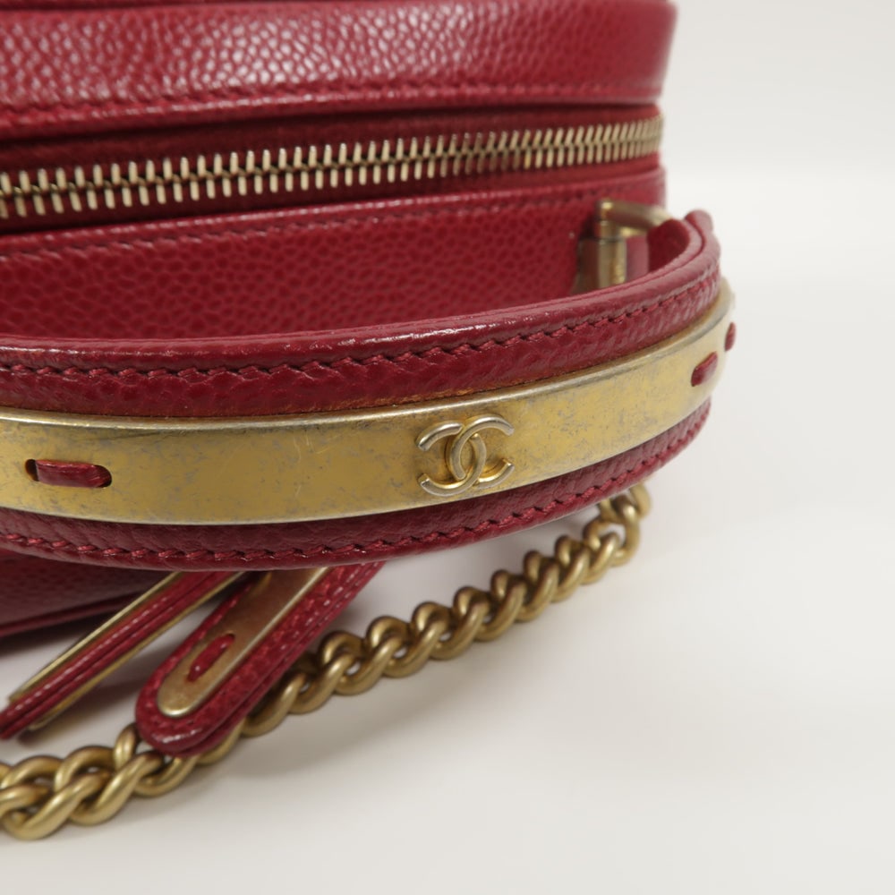 Chanel Top Handle Camera Bag Red - 18