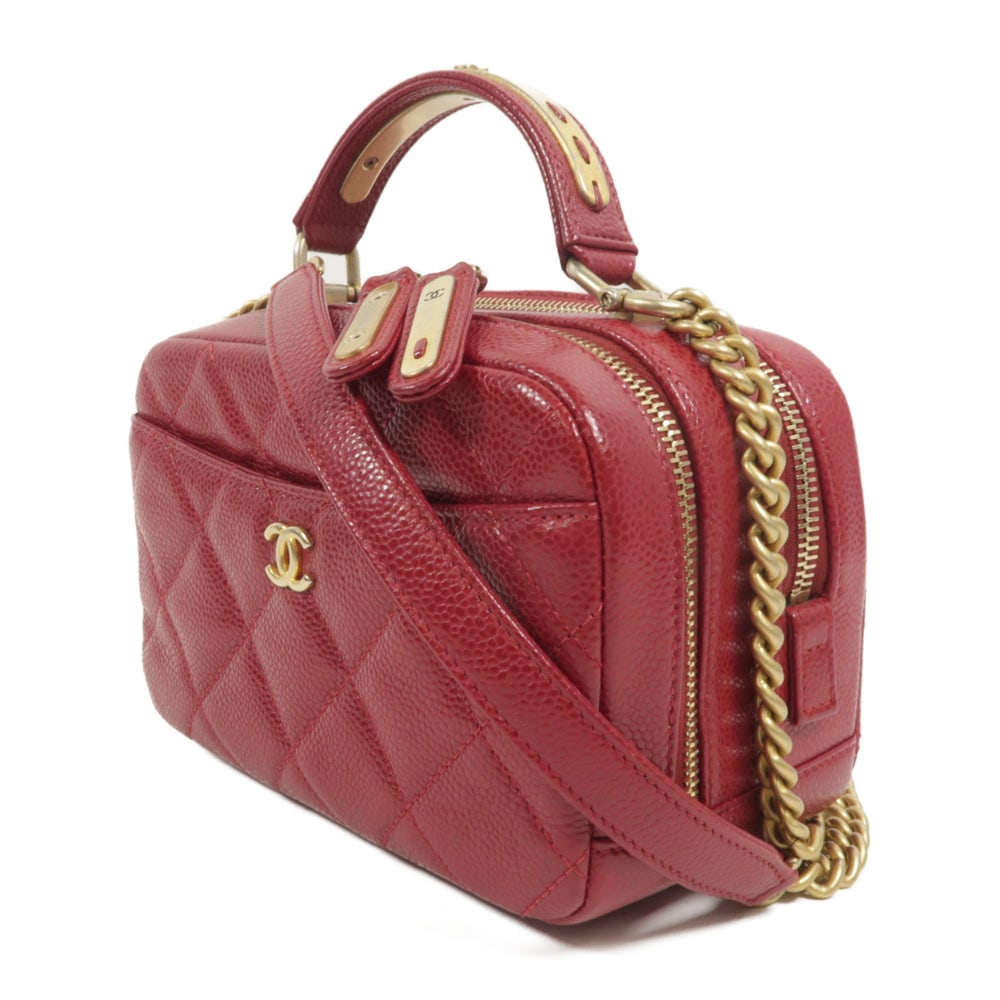 Chanel Top Handle Camera Bag Red - 3