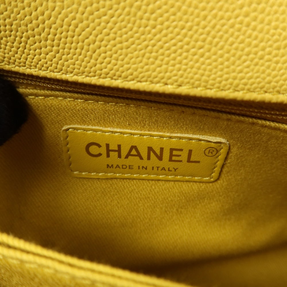 Chanel Coco Handle Small Yellow - 6