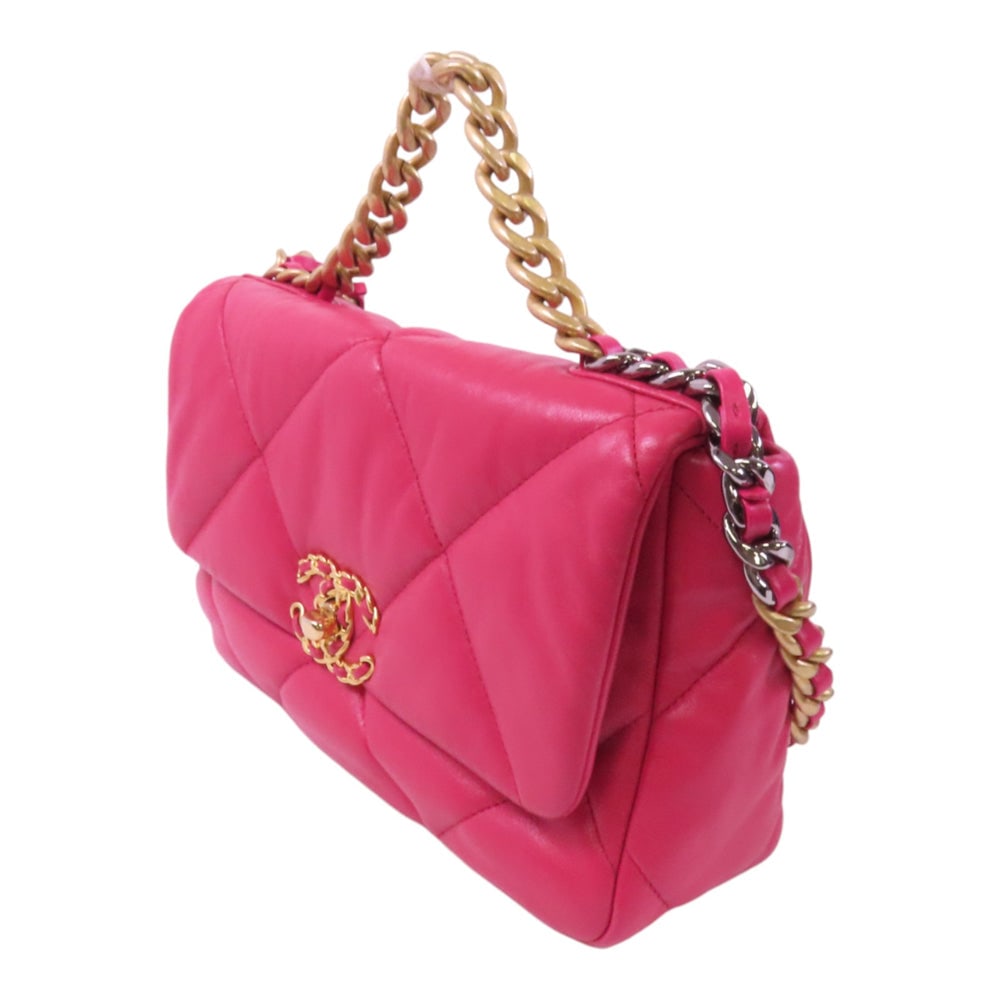 Chanel C19 Chain Bag Pink - 3