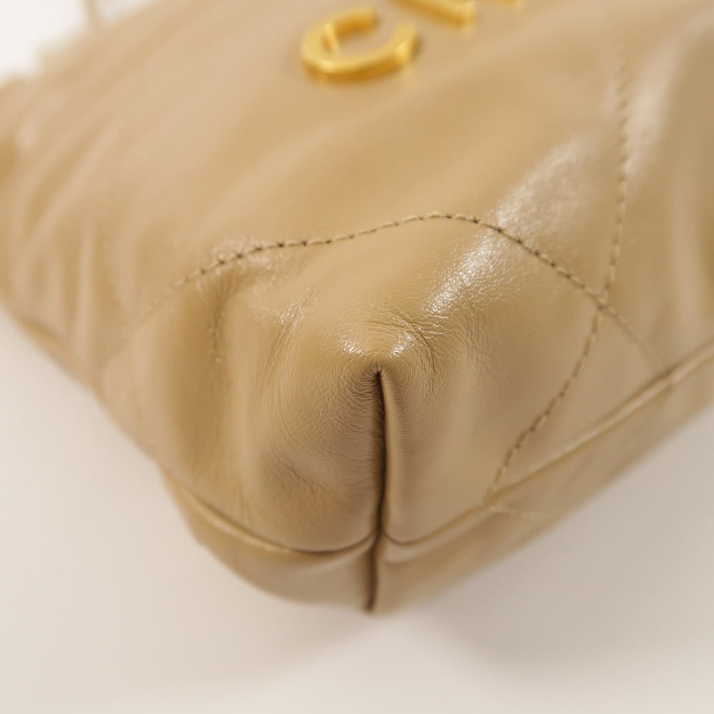 Chanel Mini 22 Beige - 12