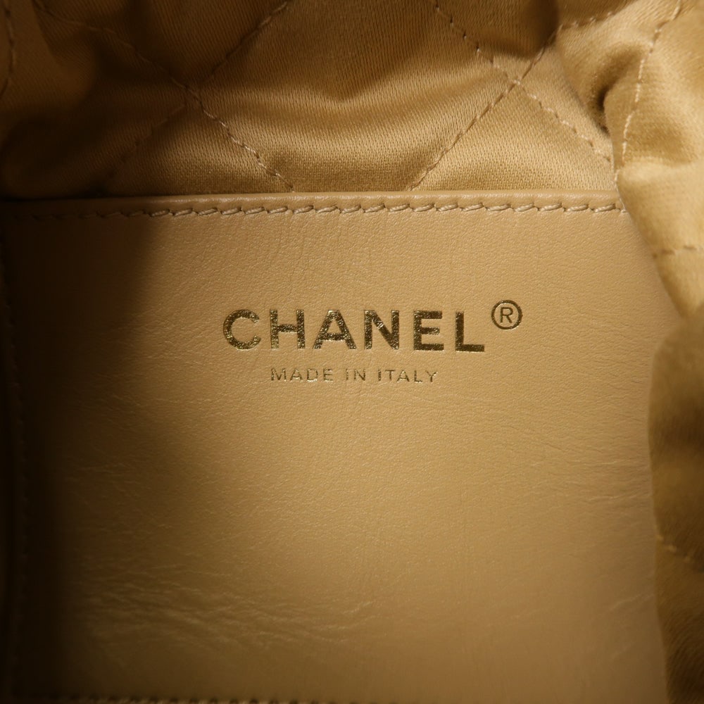 Chanel Mini 22 Beige - 6