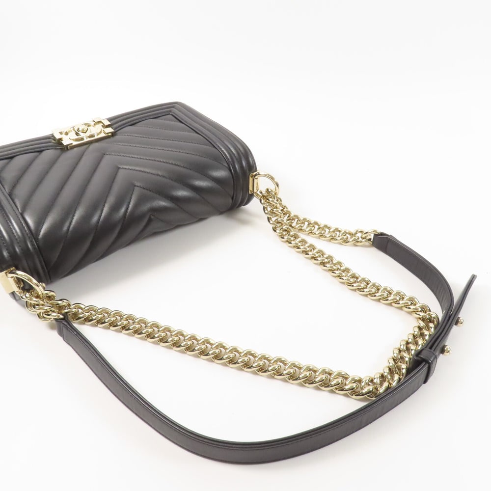 Chanel Boy 25 Black - 10