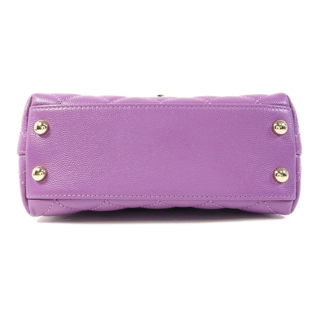 Chanel Mini Coco Handle Purple - 4
