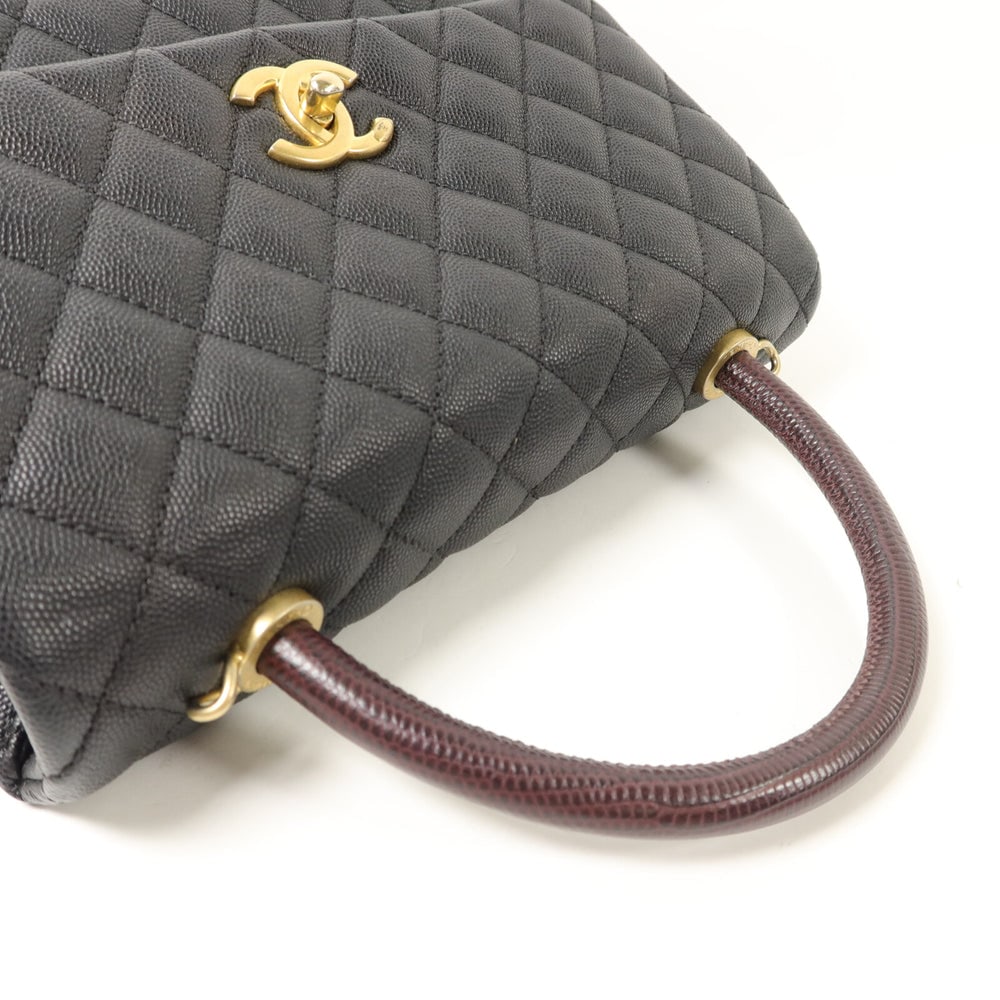 Chanel Coco Handle Medium Black - 10
