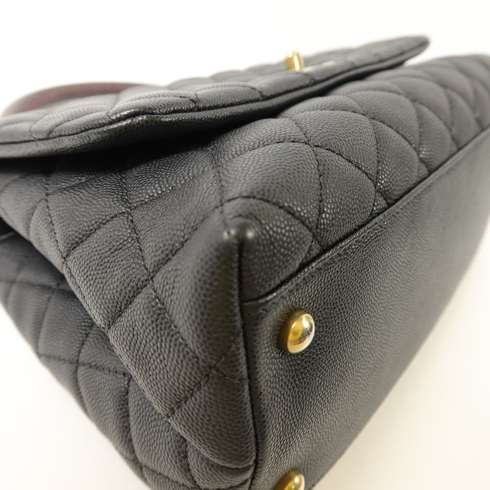 Chanel Coco Handle Medium Black - 13