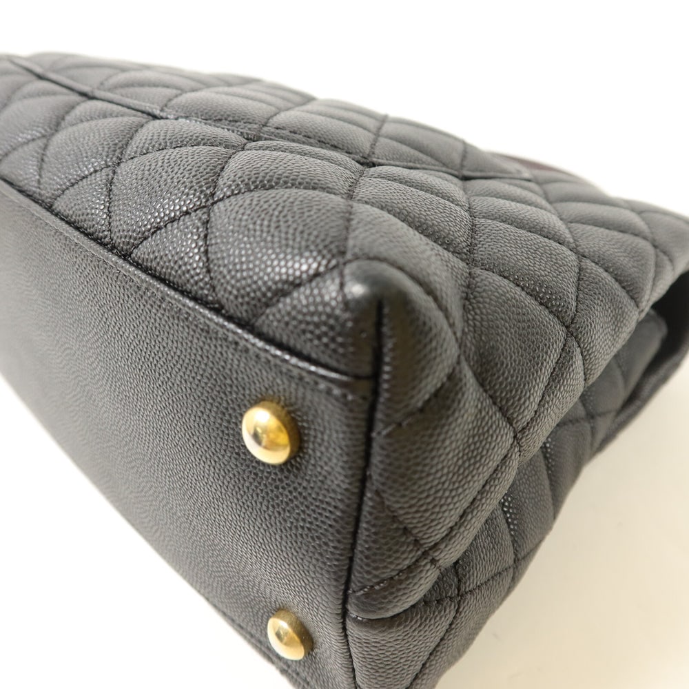 Chanel Coco Handle Medium Black - 16