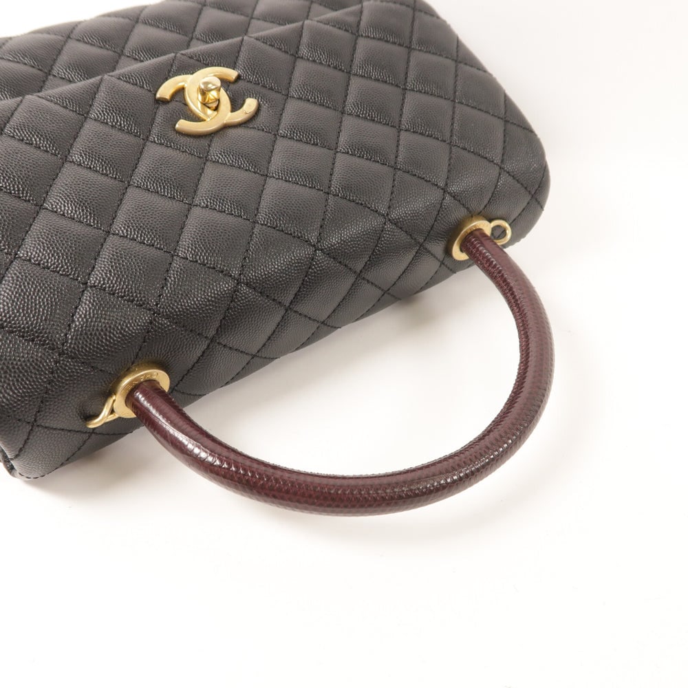 Chanel Coco Handle Medium Black - 10