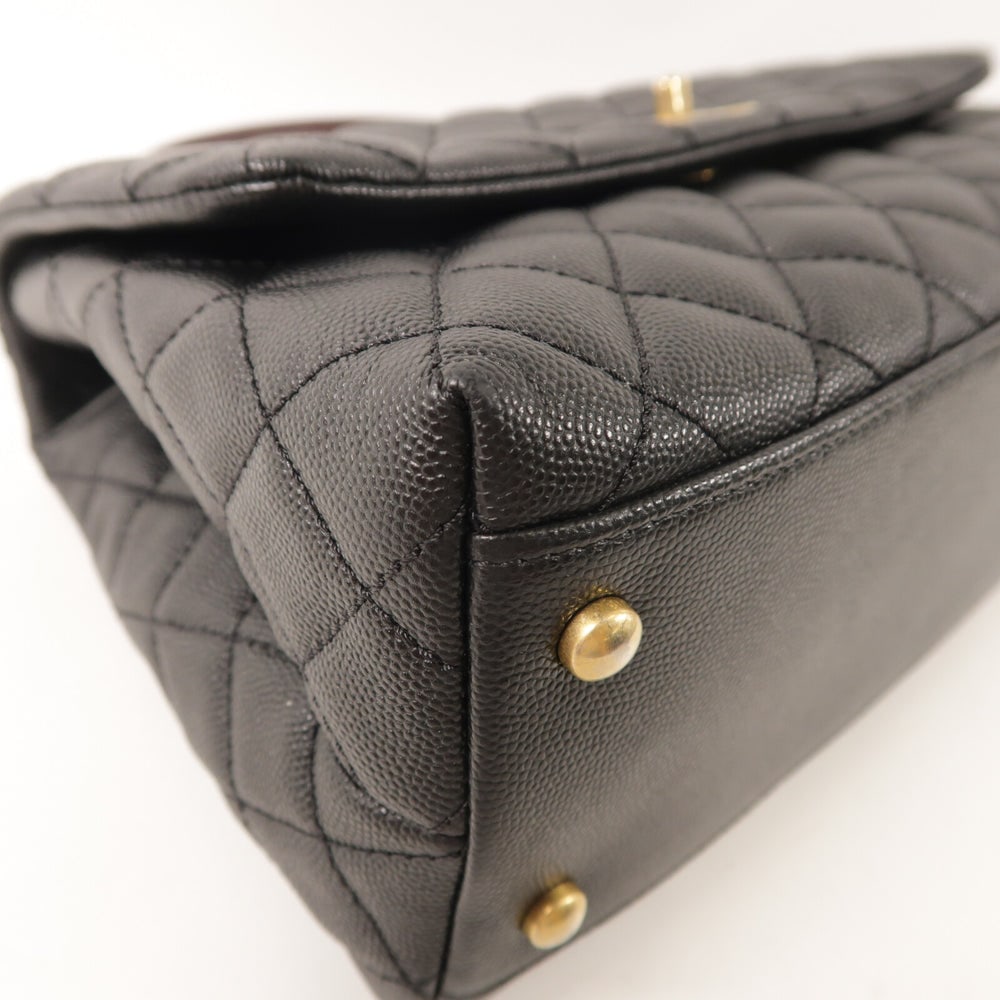 Chanel Coco Handle Medium Black - 13