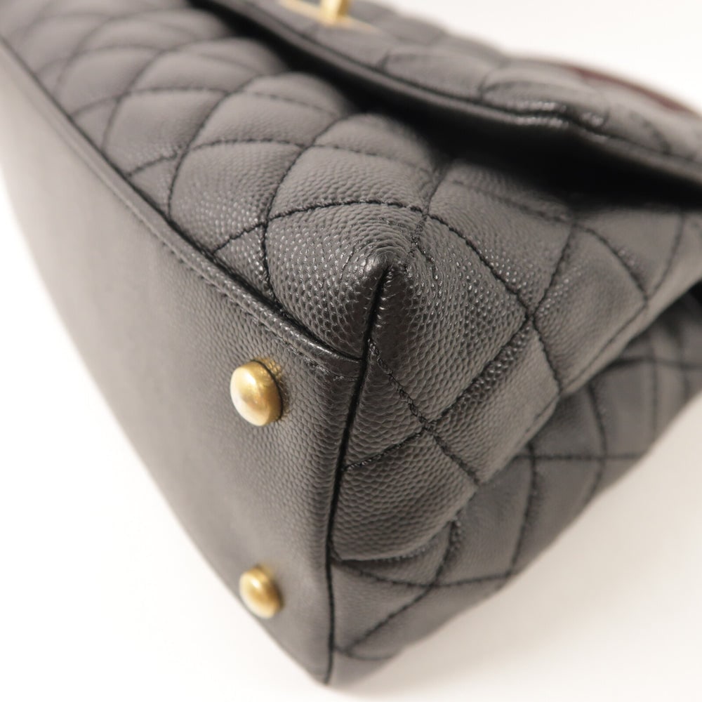 Chanel Coco Handle Medium Black - 14