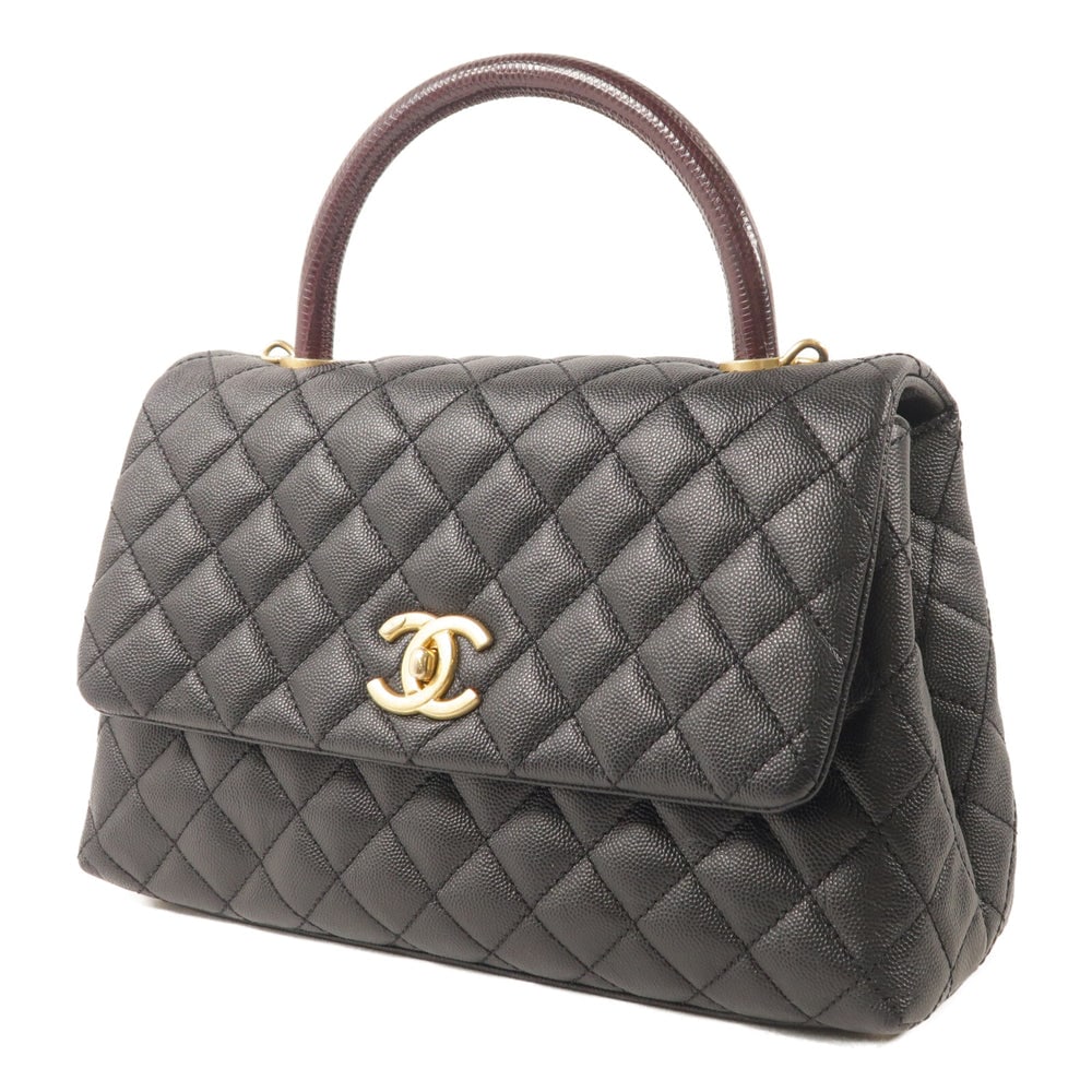 Chanel Coco Handle Medium Black - 2