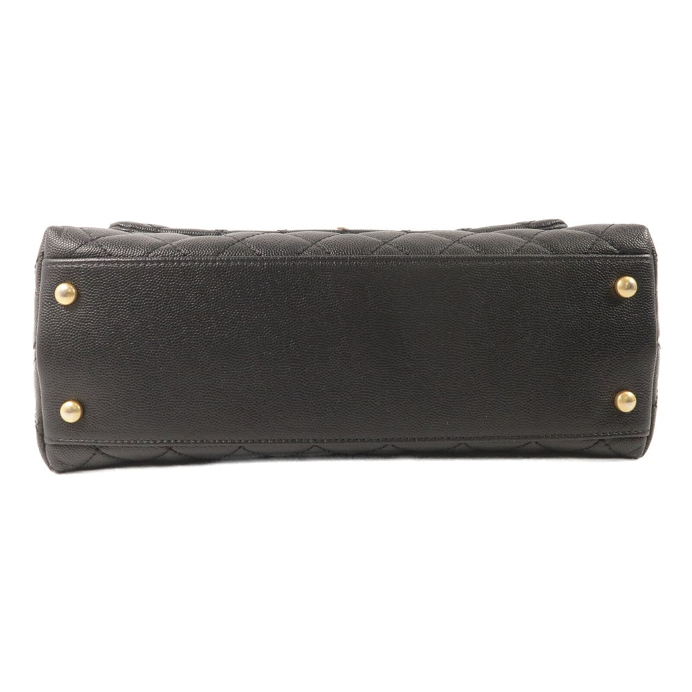 Chanel Coco Handle Medium Black - 4