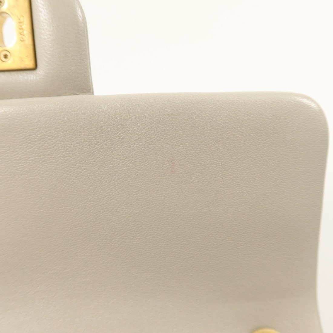 Chanel Chain Shoulder Bag Gray - 15
