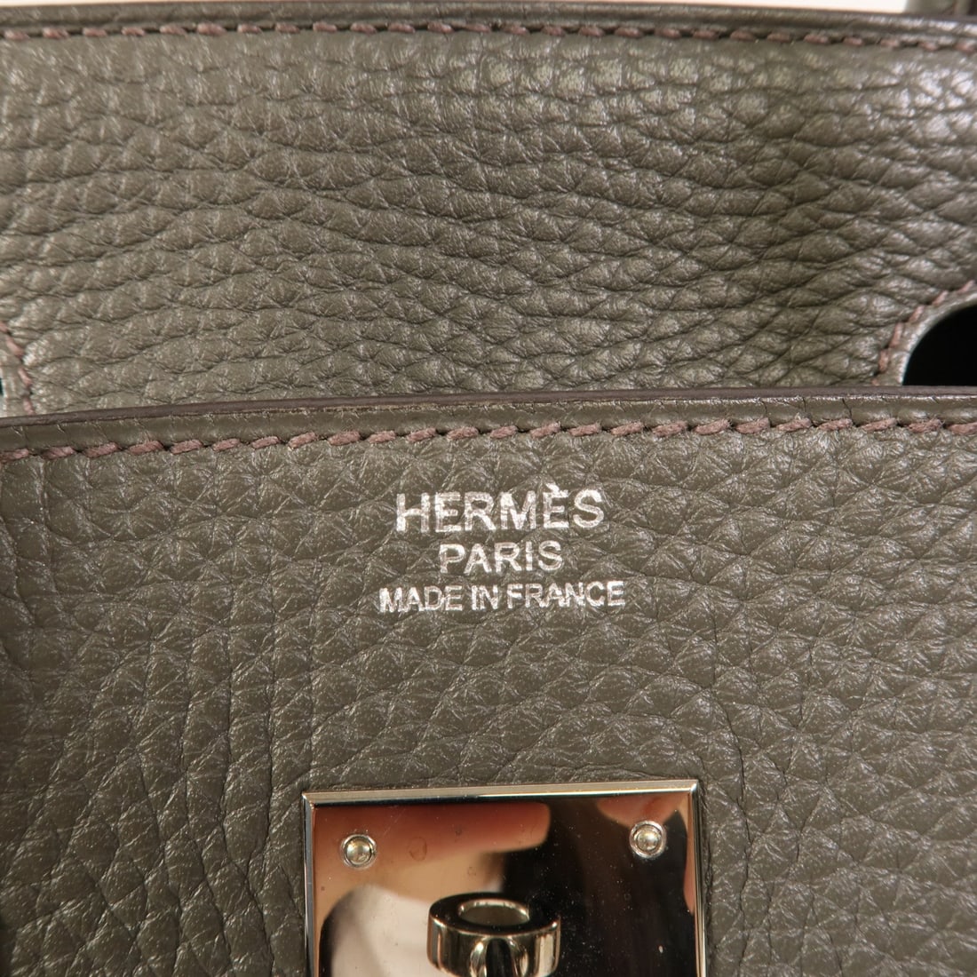 Hermes Birkin 30 Vert de Gris - 6