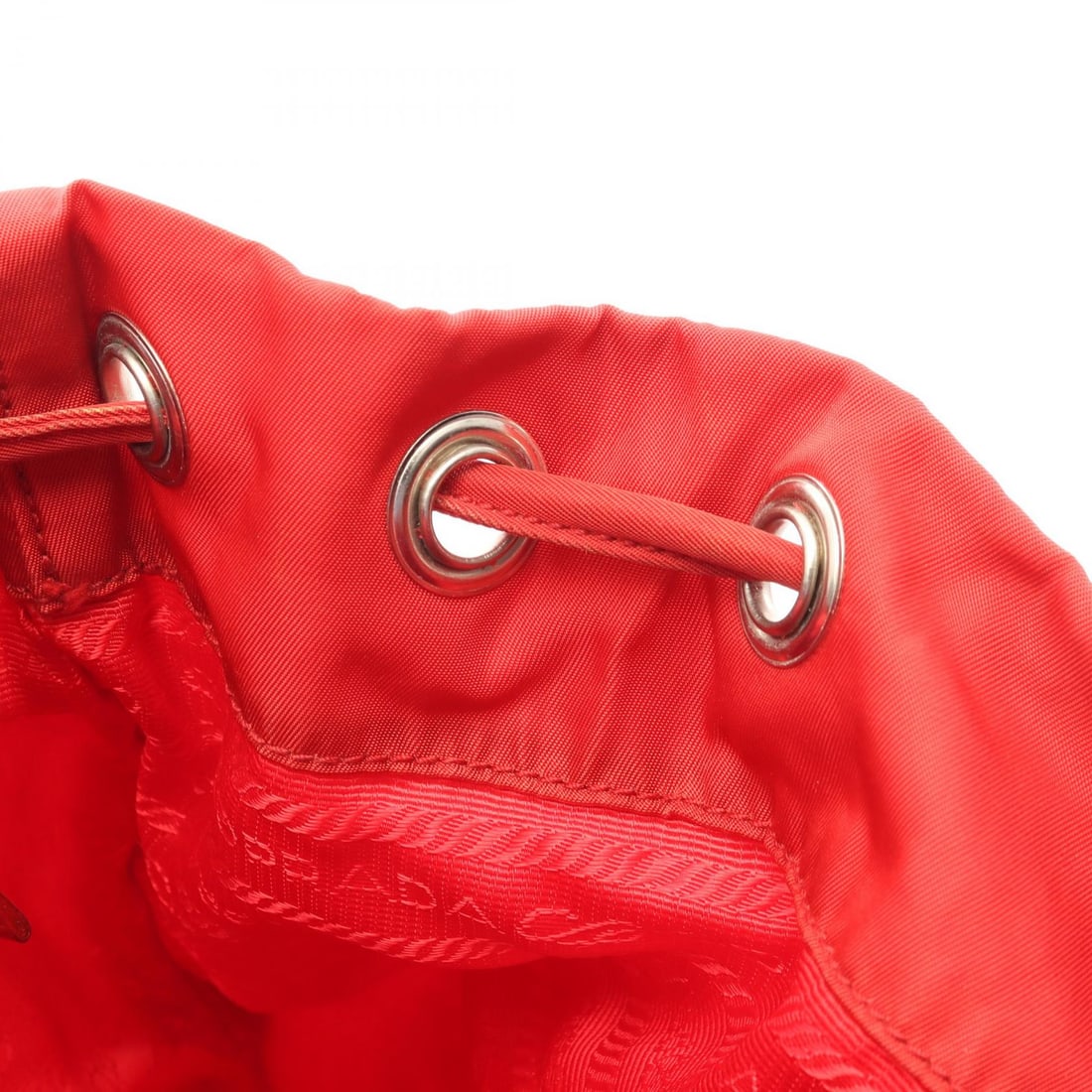 Prada Vela Nylon Backpack Red - 10