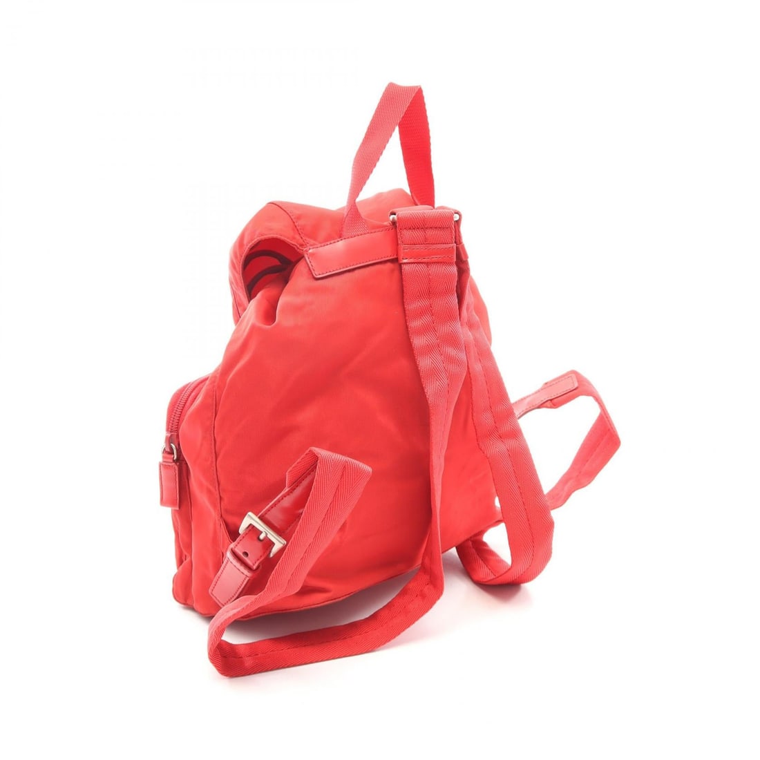 Prada Vela Nylon Backpack Red - 2