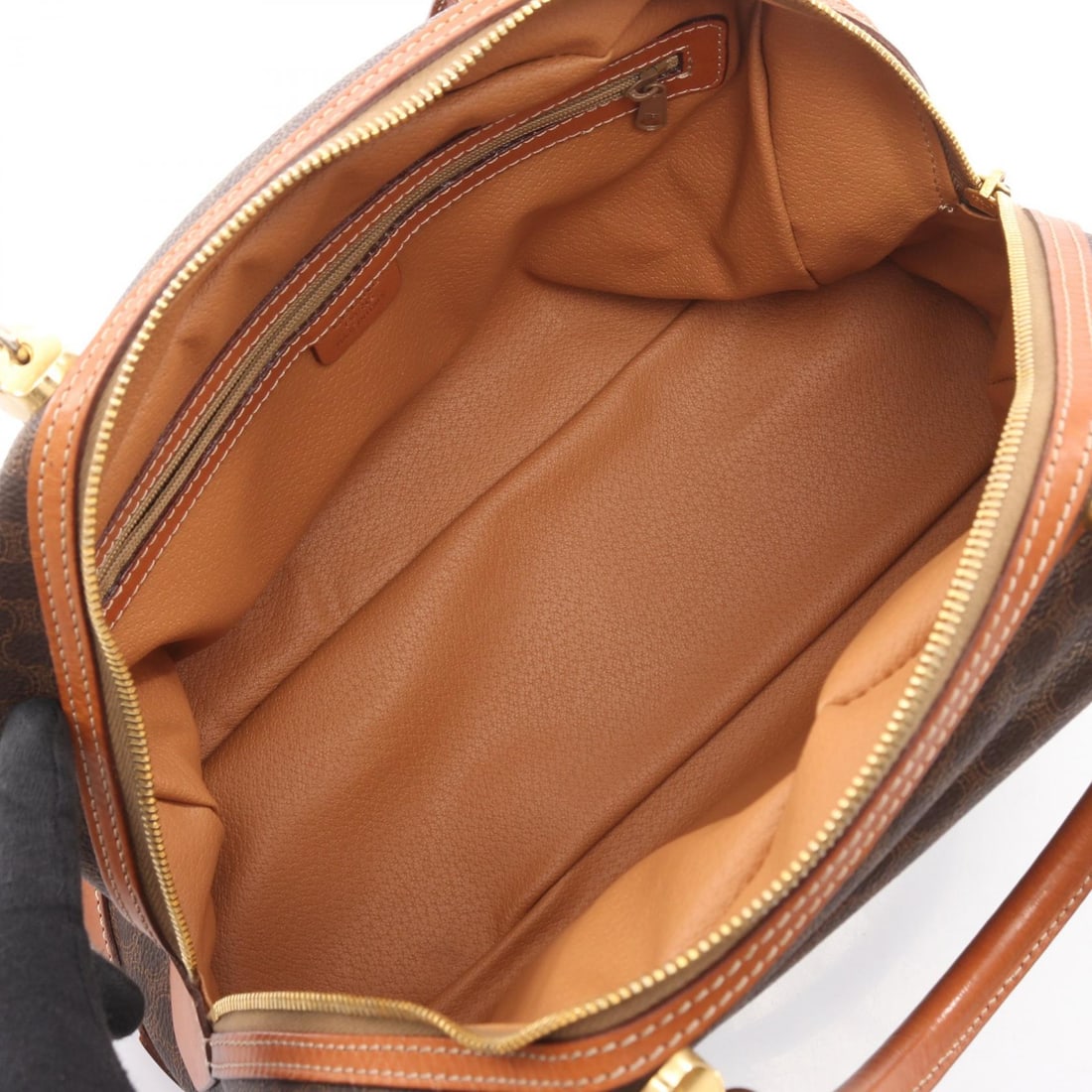 Celine Macadam Mini Boston Brown - 3