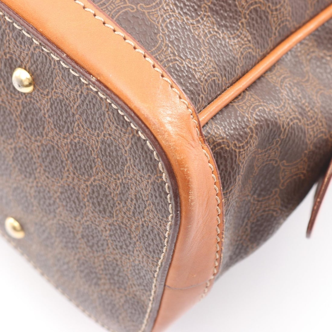 Celine Macadam Mini Boston Brown - 5