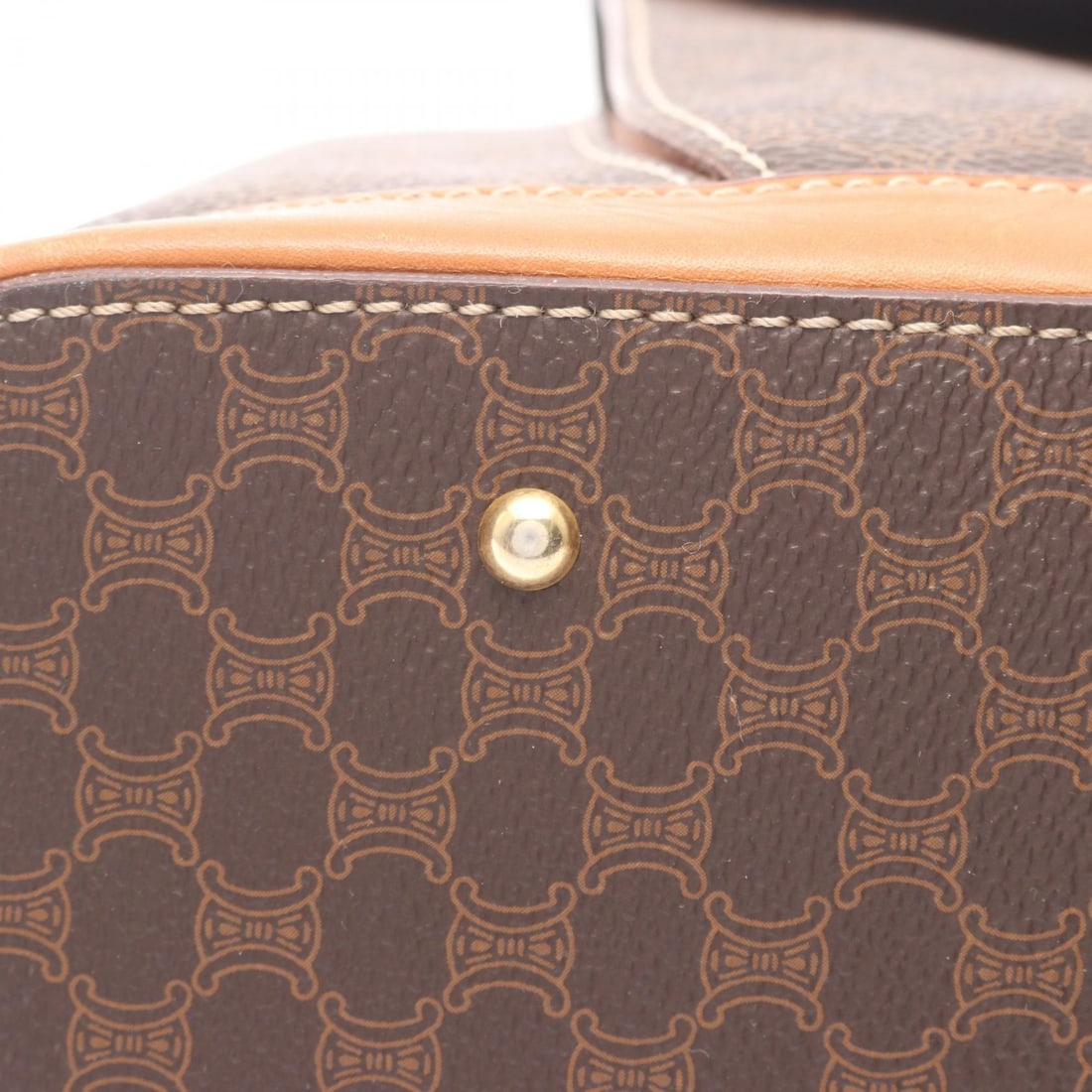 Celine Macadam Mini Boston Brown - 8