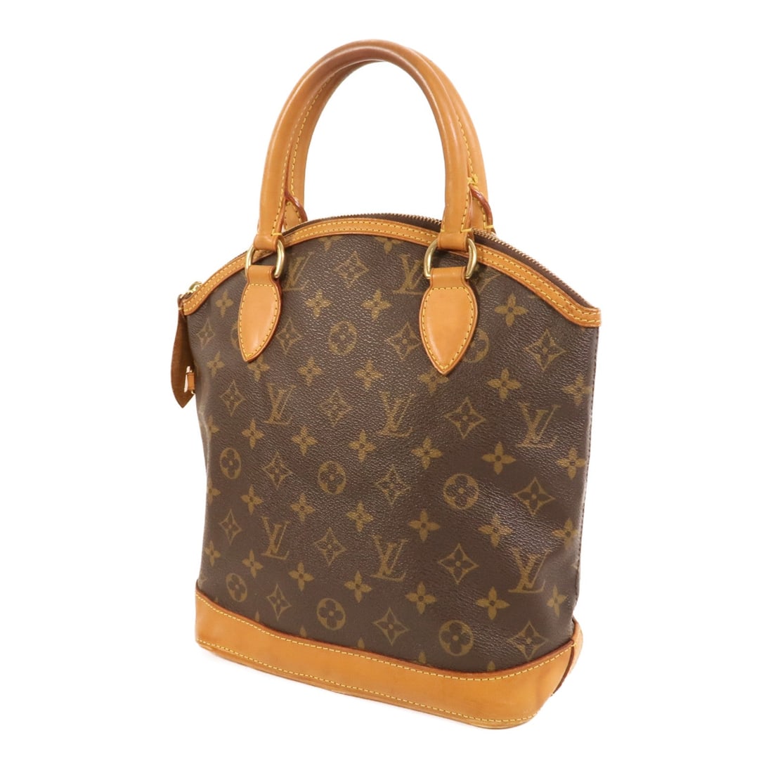 LV Lockit Monogram Handbag Brown - 3